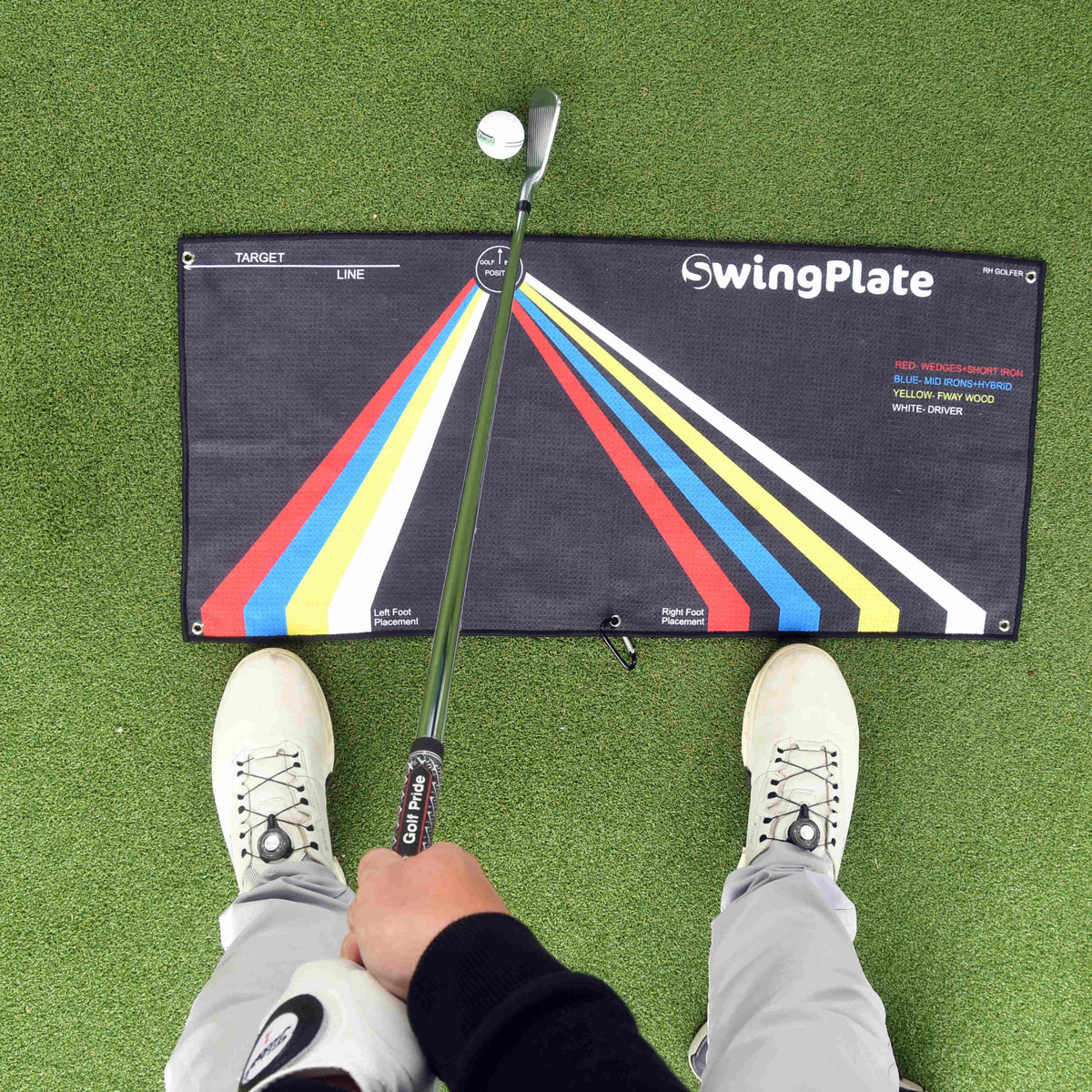 The Swing Plate Stance Towel