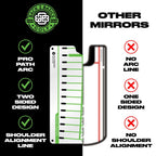 Back 2 Basics Pro Path Putting Mirror with gates