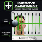 Back 2 Basics Pro Path Putting Mirror with gates