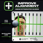 Back 2 Basics Pro Path Putting Mirror with gates