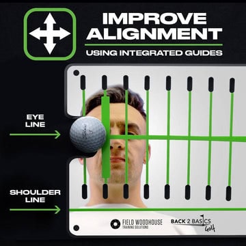 Back 2 Basics Pro Path Putting Mirror with gates
