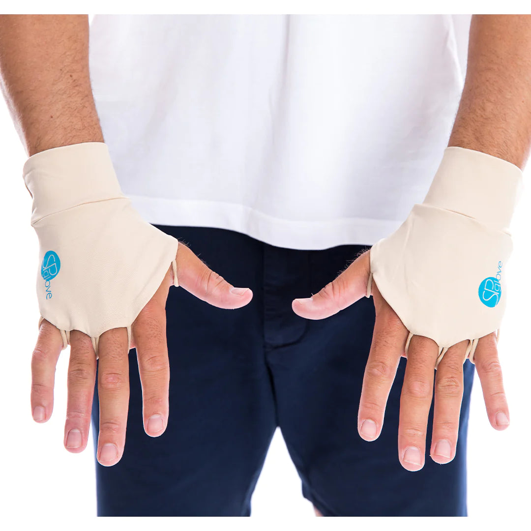 SP Glove - (Palmless sun glove) [Beige]