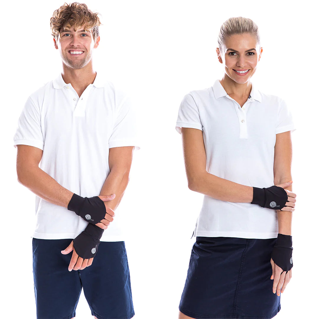 SP Glove - (Palmless sun glove) [Black]