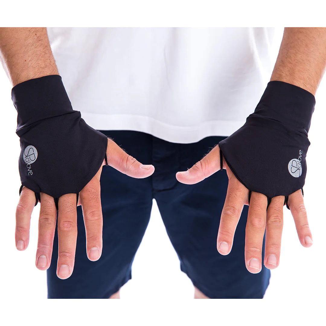 SP Glove - (Palmless sun glove) [Black]