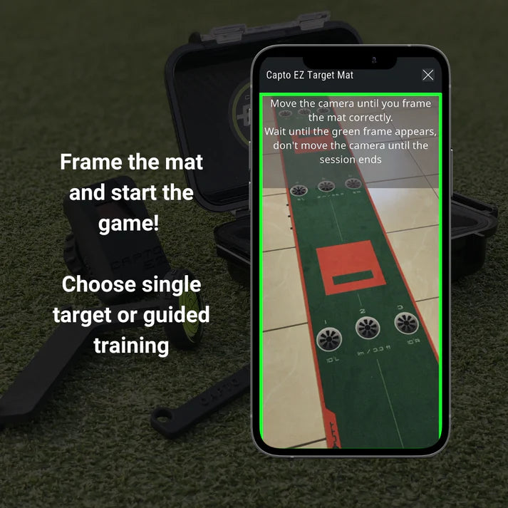 Capto WellPutt Mat & Smartphone Tripod for Capto Gen 2, 3 or EZ