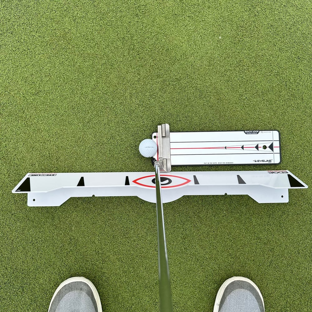 Eyeline Edge Putting Rail and Quick Look Mirror Combo