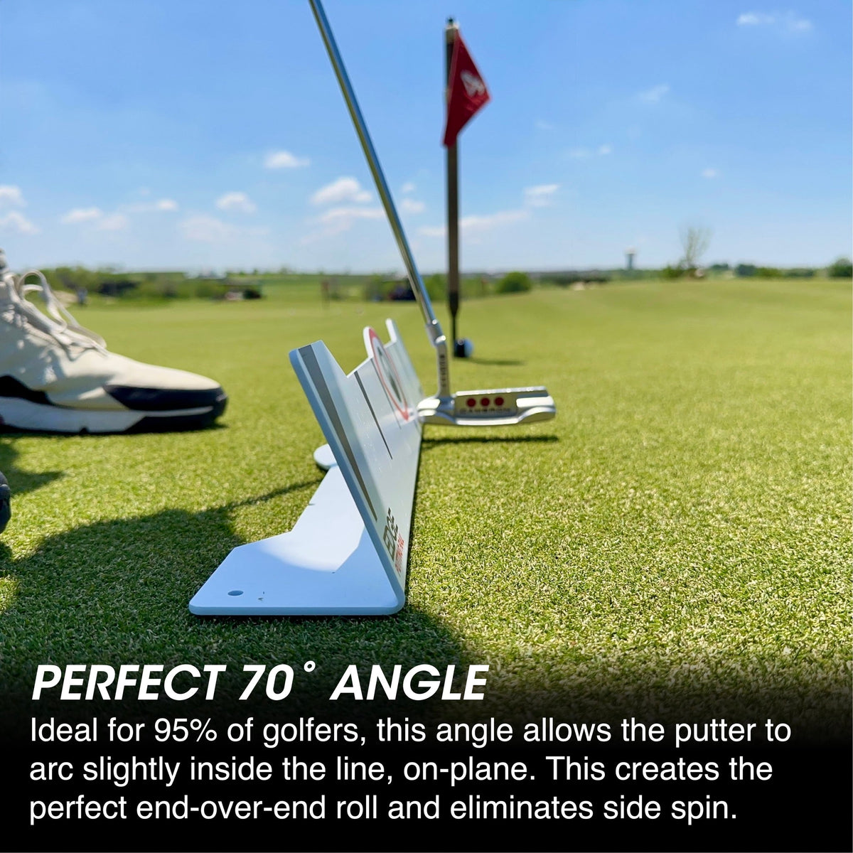 Eyeline Golf Edge Putting Rail – 70 Degrees