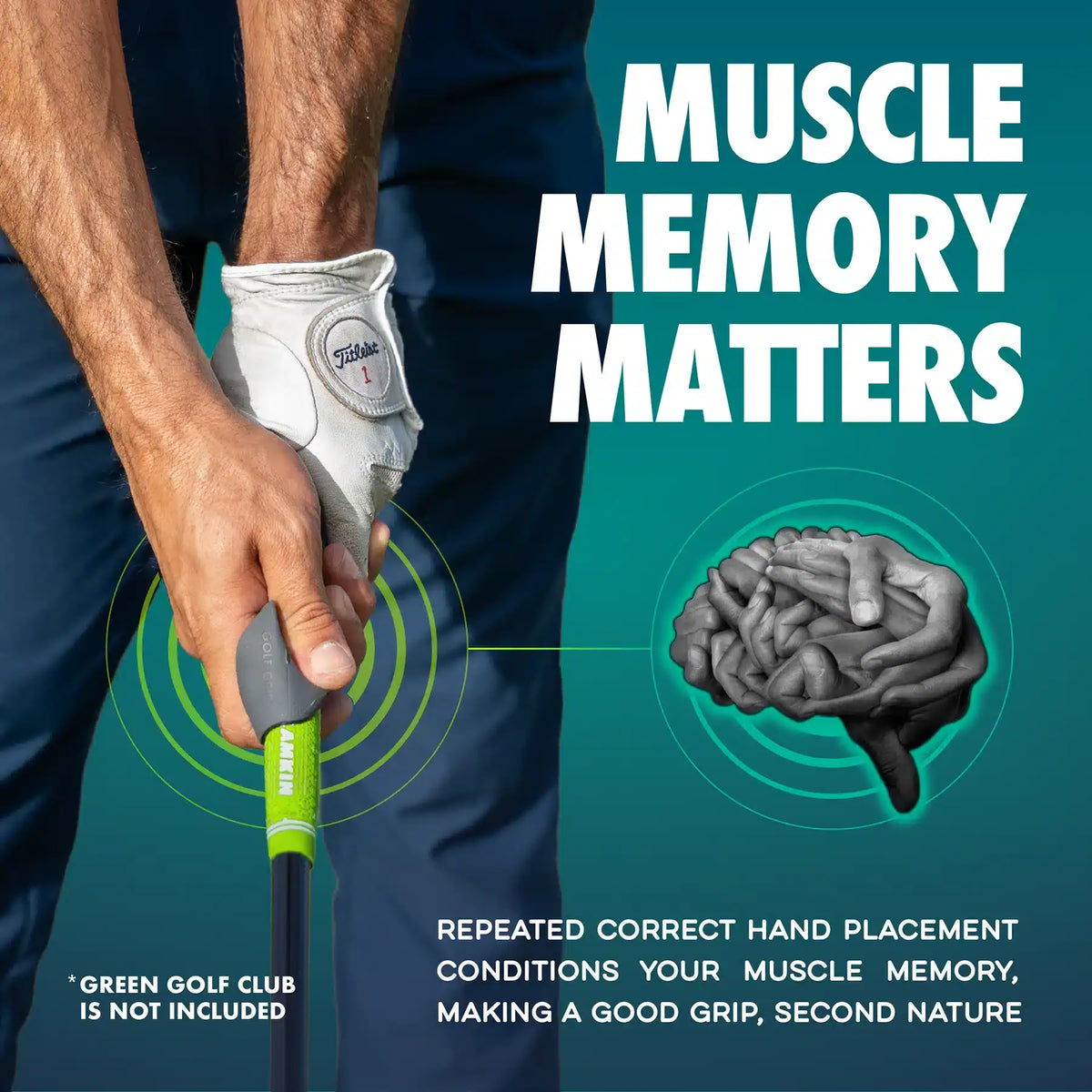 GOLF-GRIP TRAINING AID