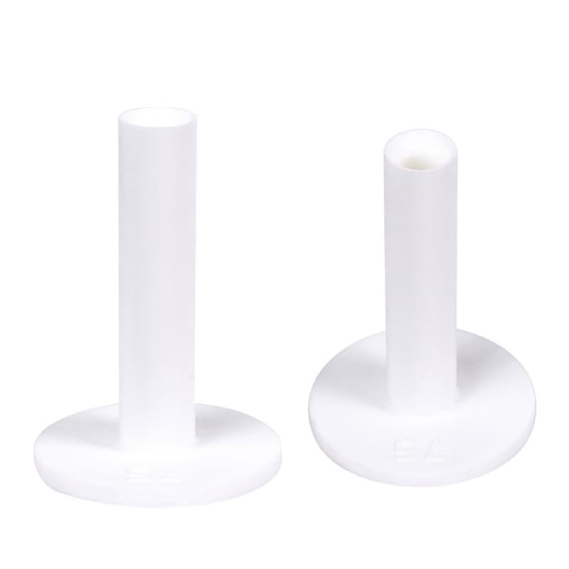 Rubber Tees for Golf Mats 75mm White