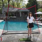 Rukket Haack Golf Net + Tri-Turf Mat