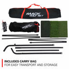 Rukket Haack Golf Net + Tri-Turf Mat