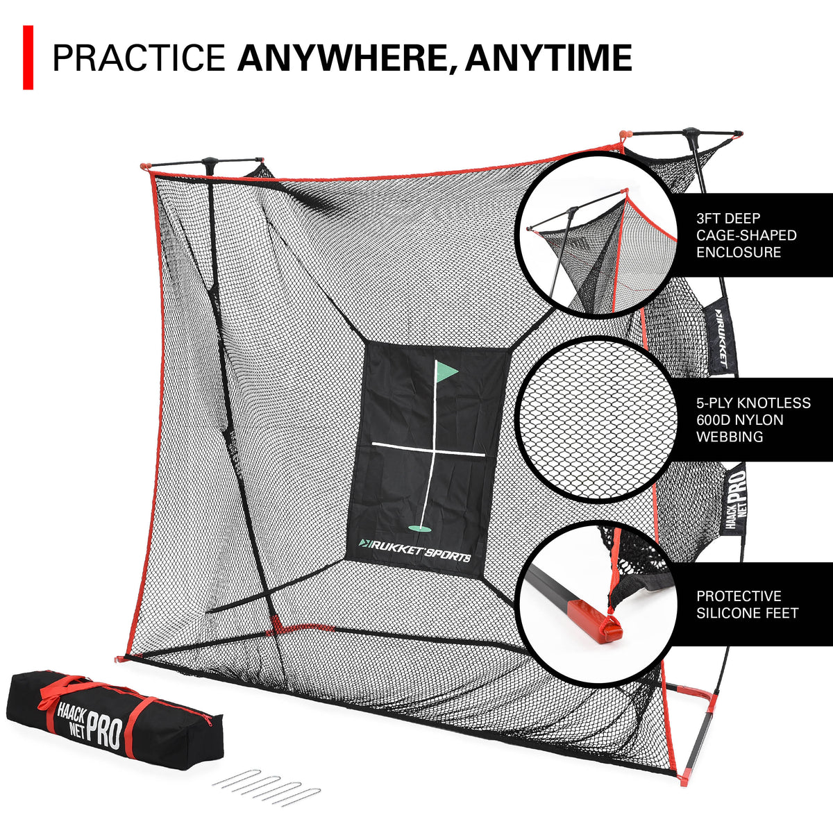 Rukket Haack Pro Golf Net