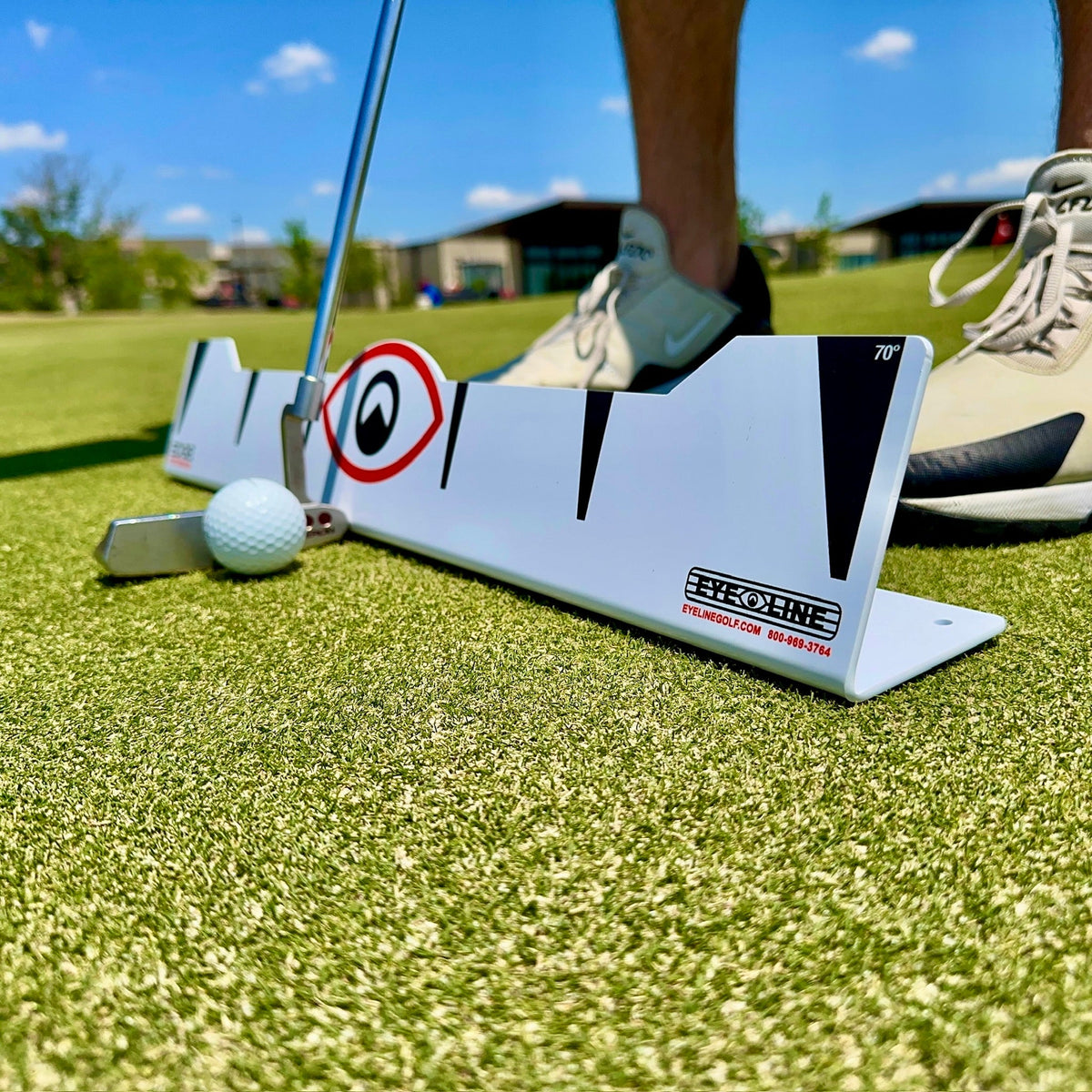 Eyeline Golf Edge Putting Rail – 70 Degrees