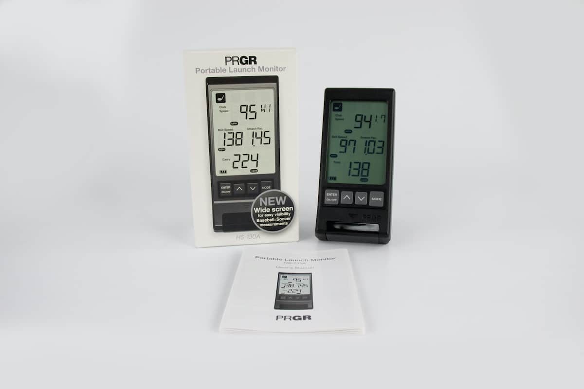 PRGR Portable Swing Radar - NEW PRODUCT