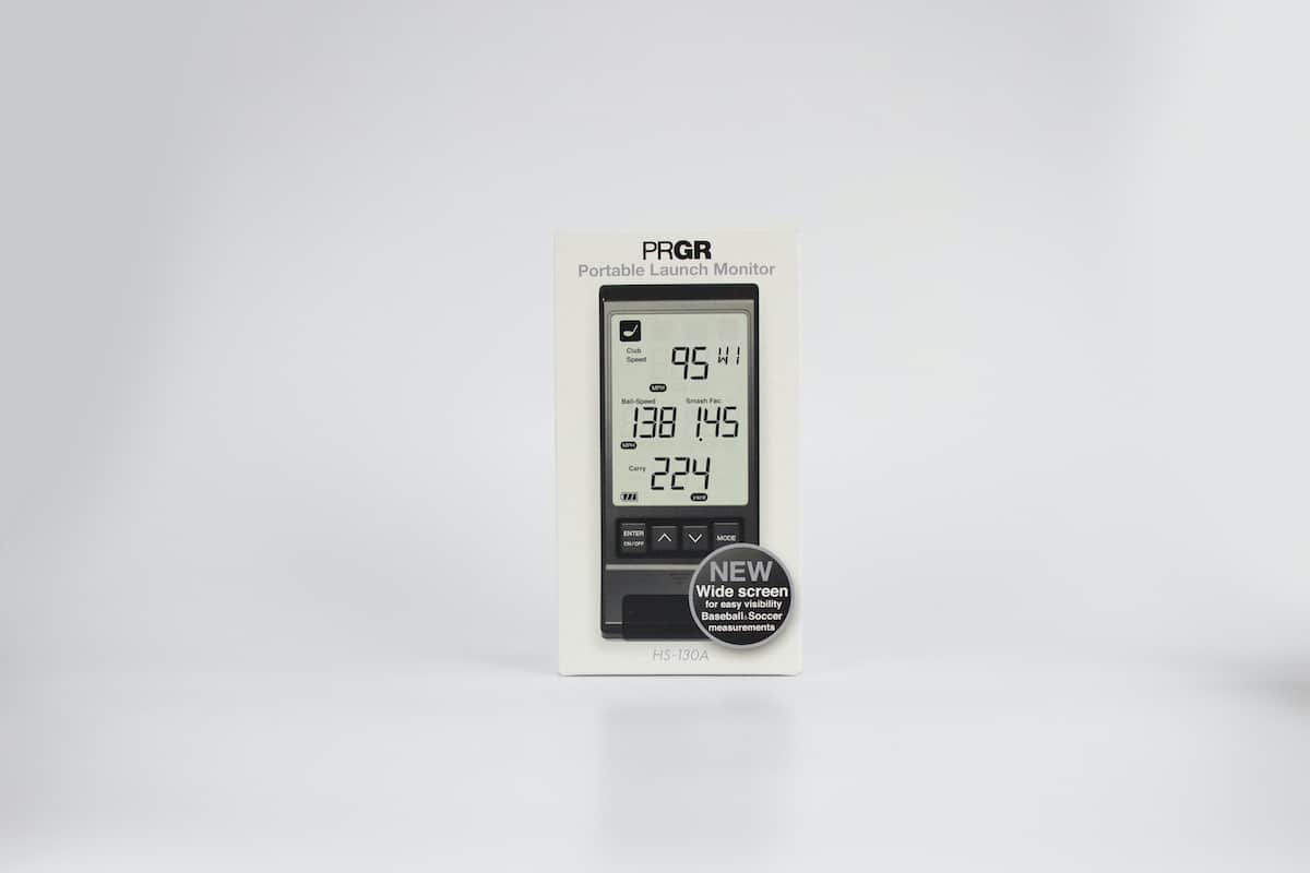 PRGR Portable Swing Radar - NEW PRODUCT