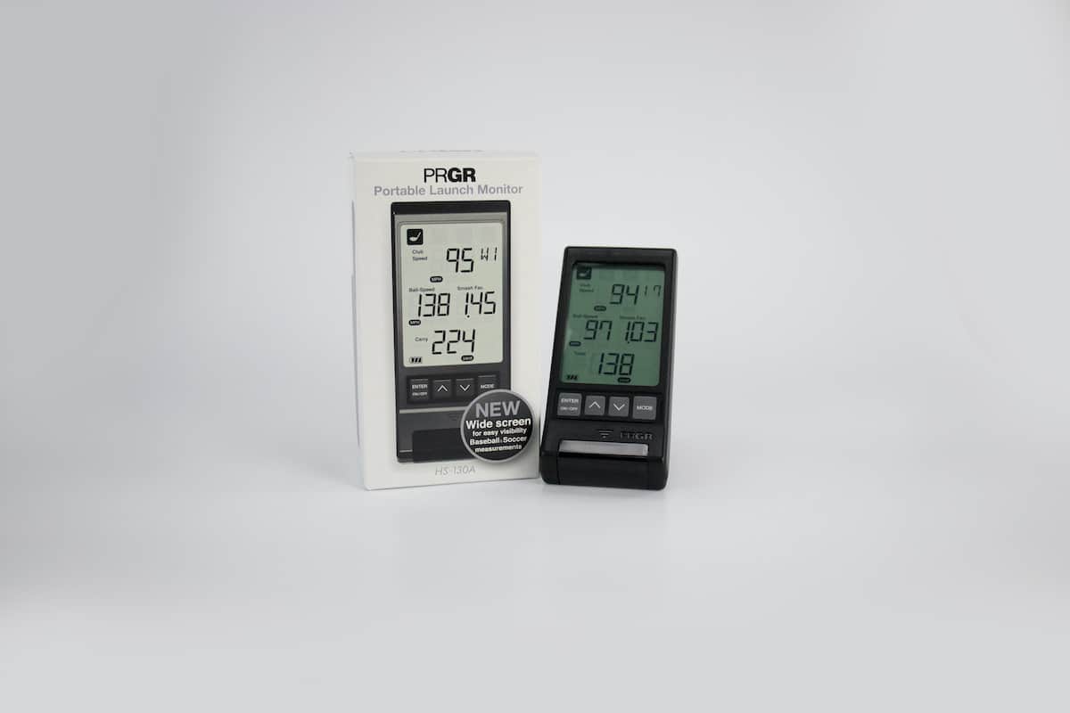PRGR Portable Swing Radar - NEW PRODUCT