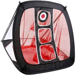 ES Indoor and outdoor portable Chipping Net + 12 Foam balls