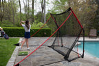 Rukket SPDR Portable Driving Range Net Side Barriers + Tri-Turf Mat