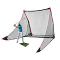Rukket SPDR Portable Driving Range Net Side Barriers + Tri-Turf Mat