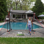 Rukket SPDR Portable Driving Range Net Side Barriers + Tri-Turf Mat