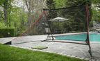 Rukket SPDR Portable Driving Range Net Side Barriers + Tri-Turf Mat