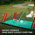Rukket Pathfinder Impact Mat golf swing path trainer and strike mat