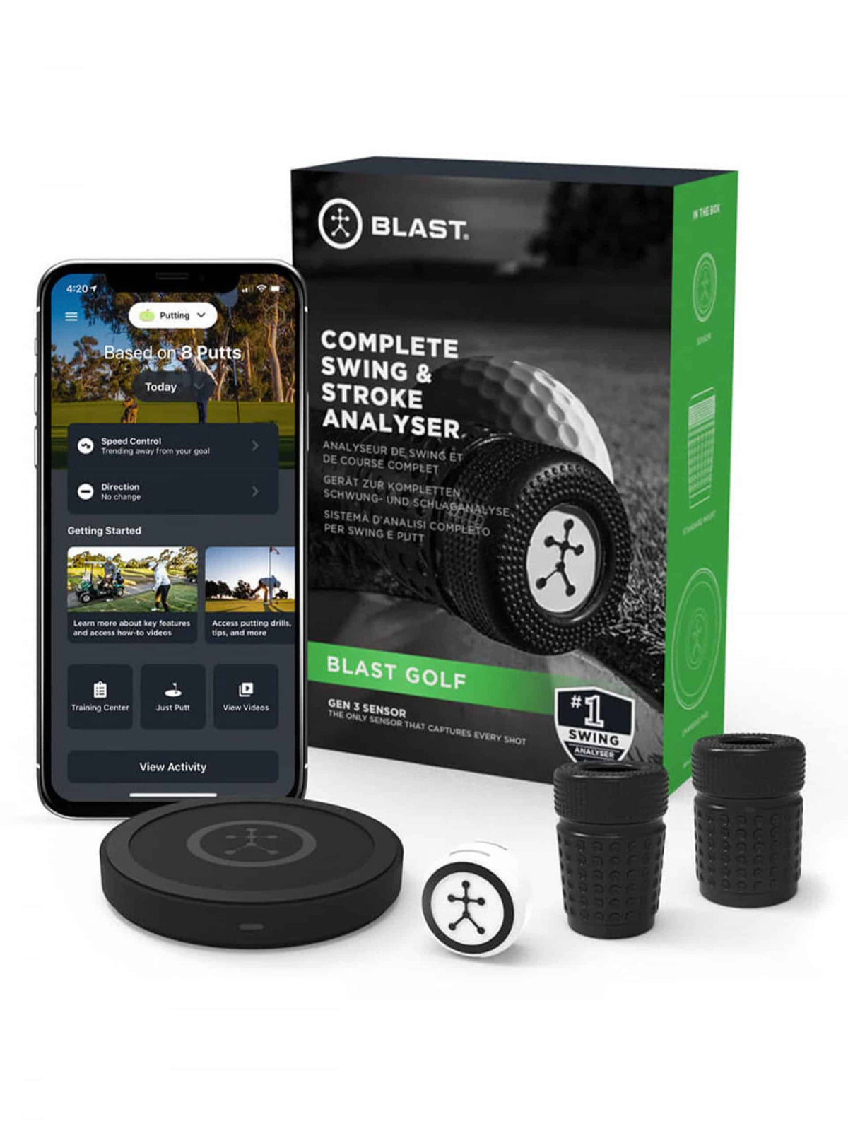Blast Motion Speed Analyzer Package