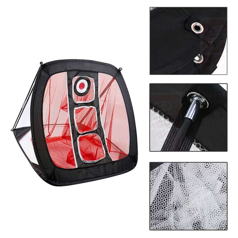 ES Indoor and outdoor portable Chipping Net + 12 Foam balls
