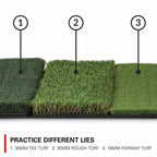Rukket Haack Golf Net + Tri-Turf Mat