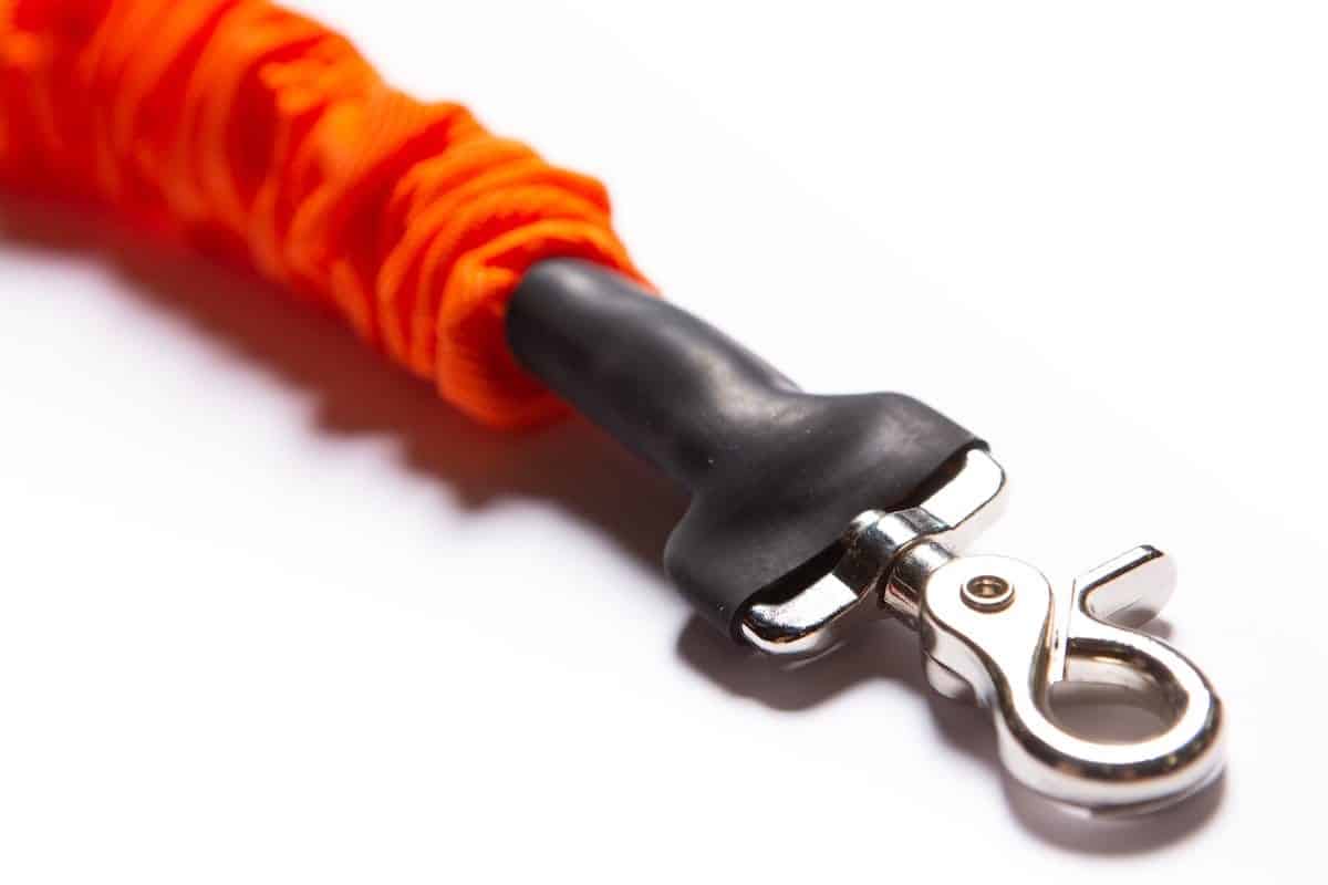 Orange Whip Power Strap Kit in use