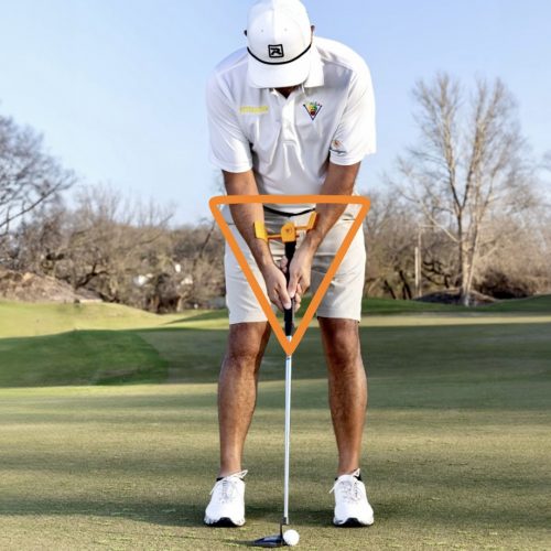 Orange Whip Putt Master putting aid