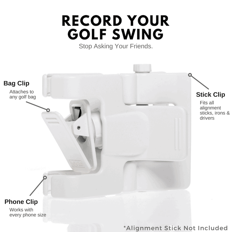 Selfie GOLF - Mobile Phone Clip System - New Colours!