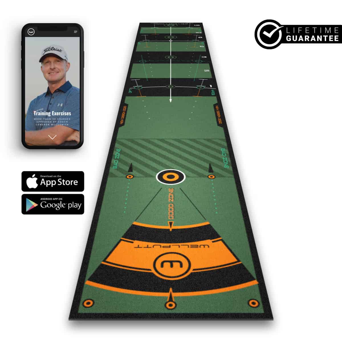 WellPutt Mat 10ft High Speed (Speed 10/11.5ft)