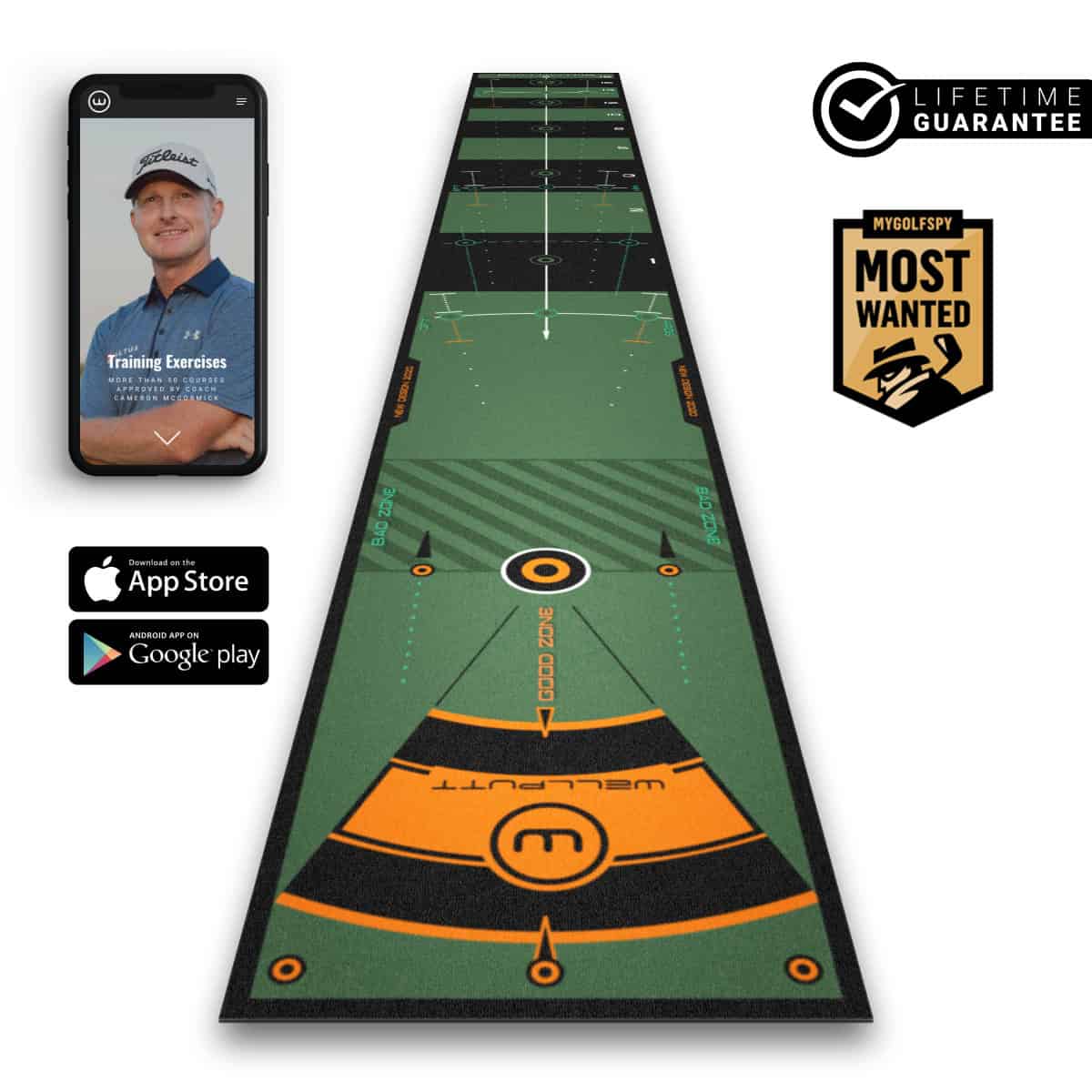 WellPutt Mat 13ft High Speed (Speed 10/11.5ft)