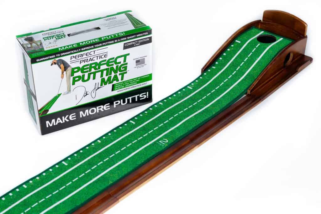 Perfect Practice Putting Mat Compact Edition Elevate Sports