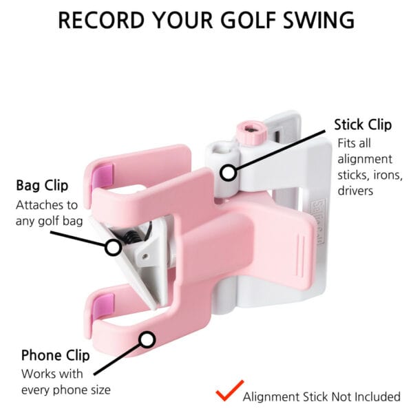 Selfie GOLF – Mobile Phone Clip System – New Colours! - Image 12