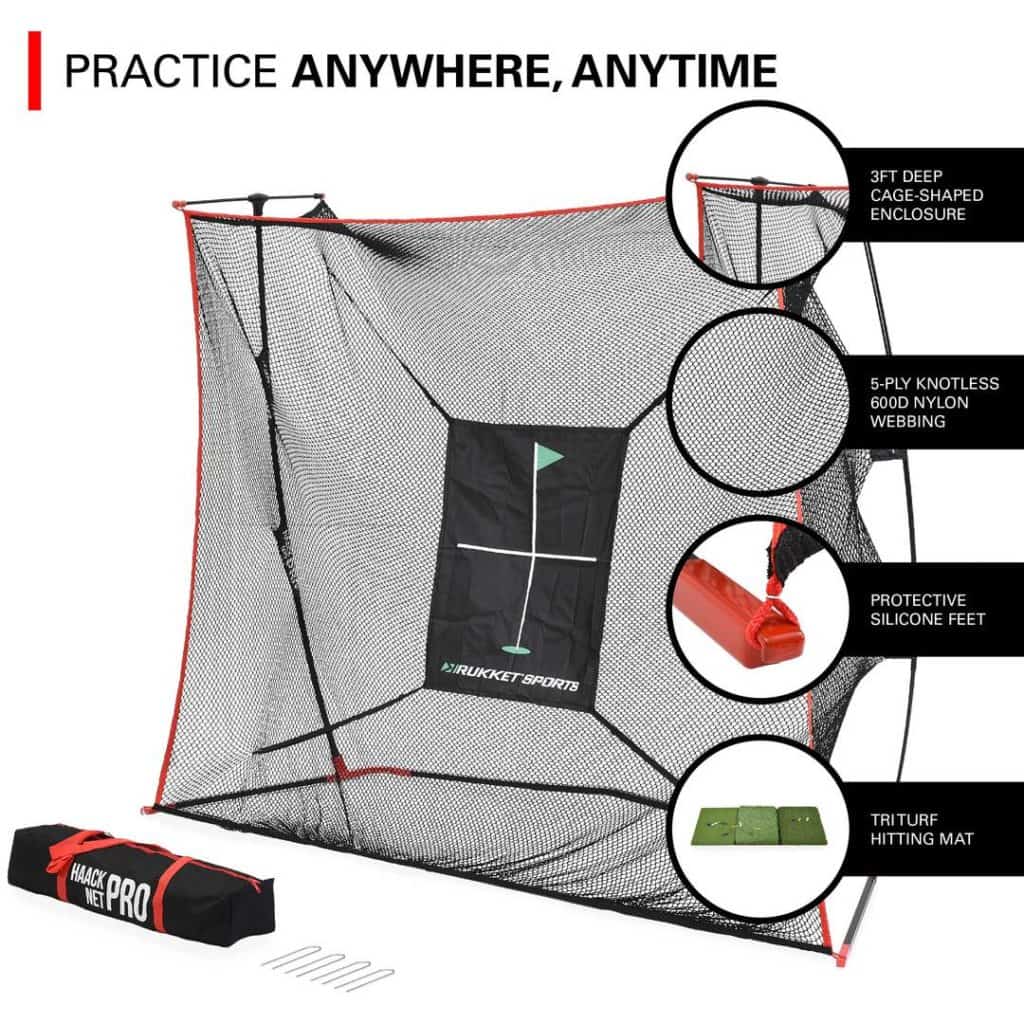 Rukket Haack Pro Golf Net Elevate Sports