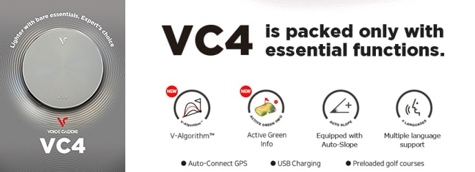 Voice Caddie VC4 GPS/Rangefinder - Elevate Sports