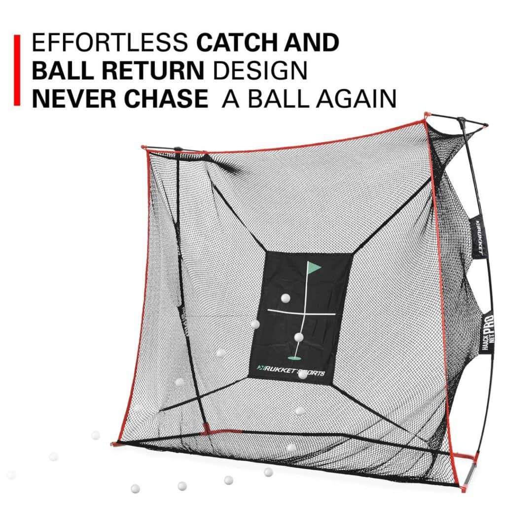 Rukket Haack Pro Golf Net + Tri Fold Hitting Mat Hitting Nets
