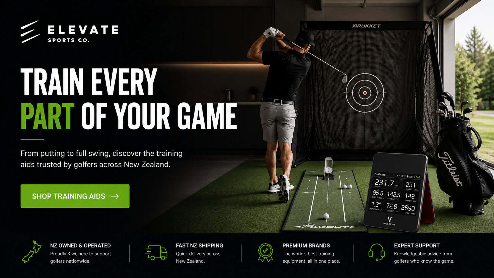 Train Every Part Of Your Game - Golf Training Aids at Elevate Sports